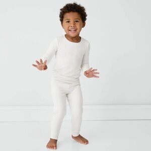 Little Sleepies ribbed two piece pj set